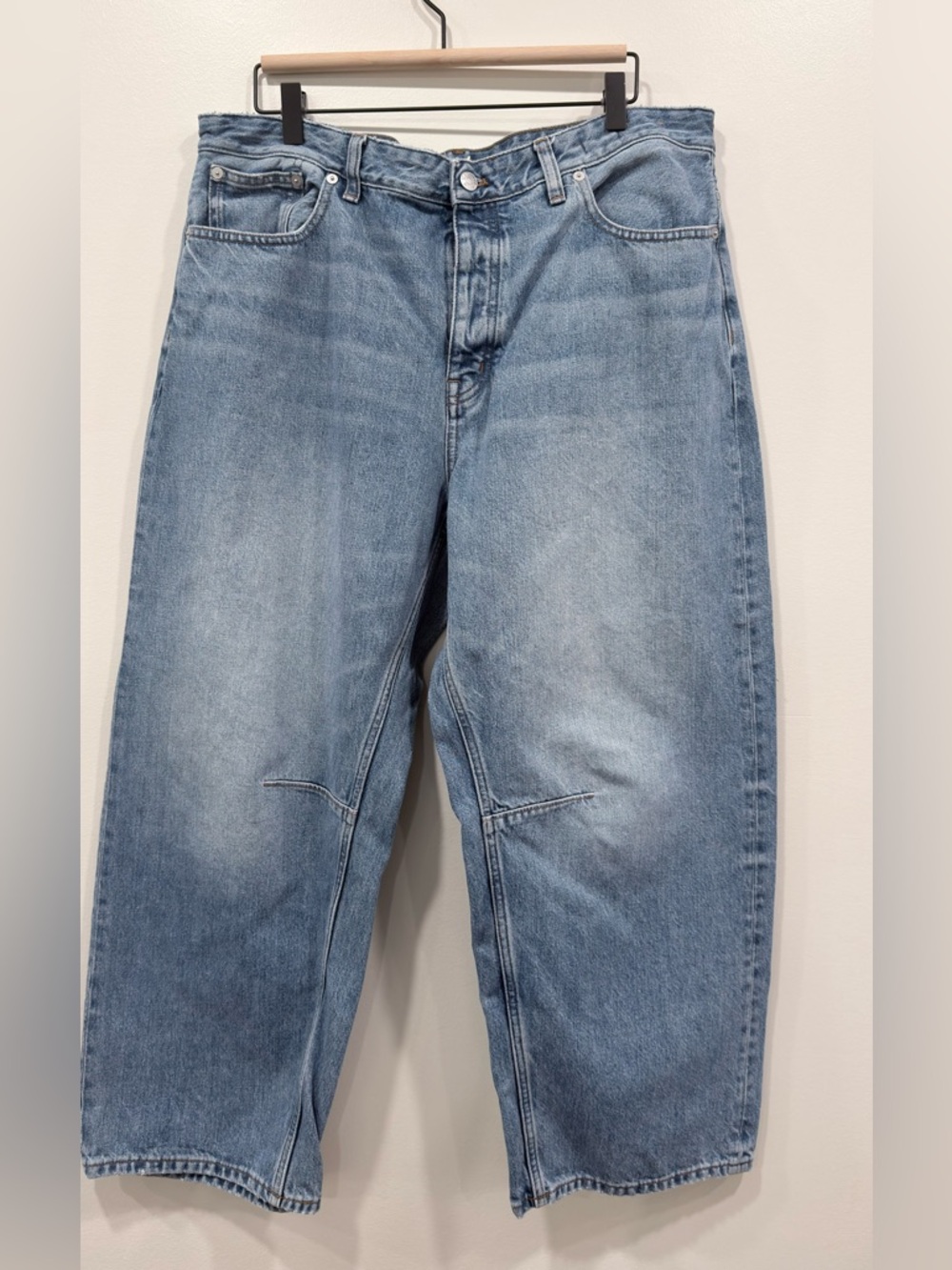 Madewell Light Blue Straight-Leg Jeans - Picture 6 of 10